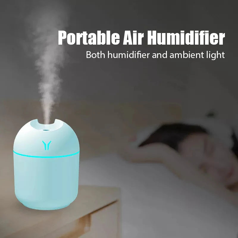 Mini ultrasonic humidifier