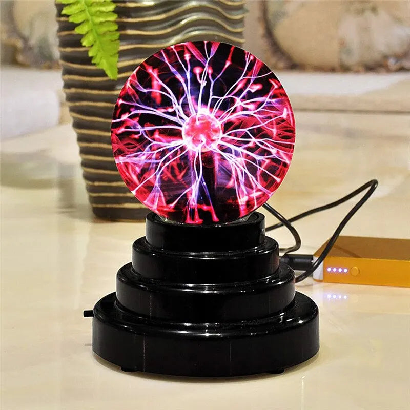 3 Inch Magic Plasma Ball Lamp Touch