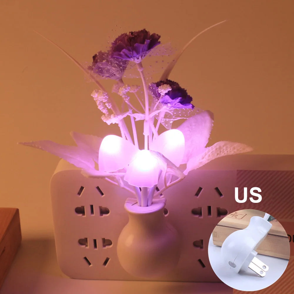 Illuminate your space with the enchanting 7-Color Mushroom Night Light, ideal for both US and EU markets!