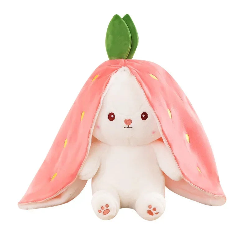 Rabbit Small Fruit Doll Bunny Stuffed Animal Patung Dolls Toys Gifts