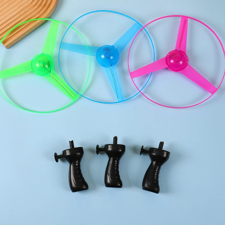 Kids Luminous Flying Disc Propeller Toys LED