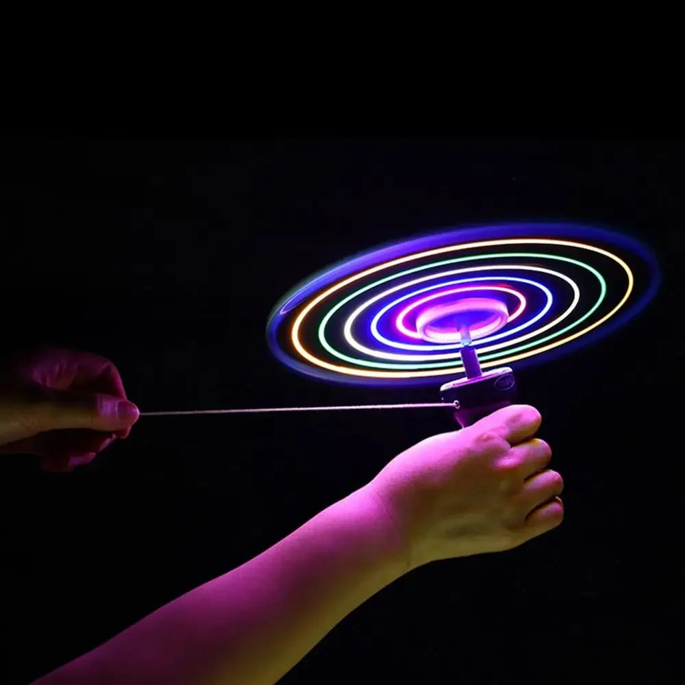 Kids Luminous Flying Disc Propeller Toys LED