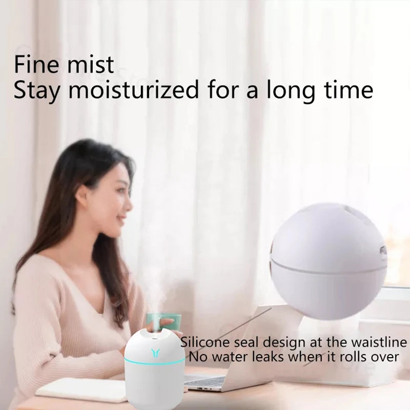 Mini ultrasonic humidifier