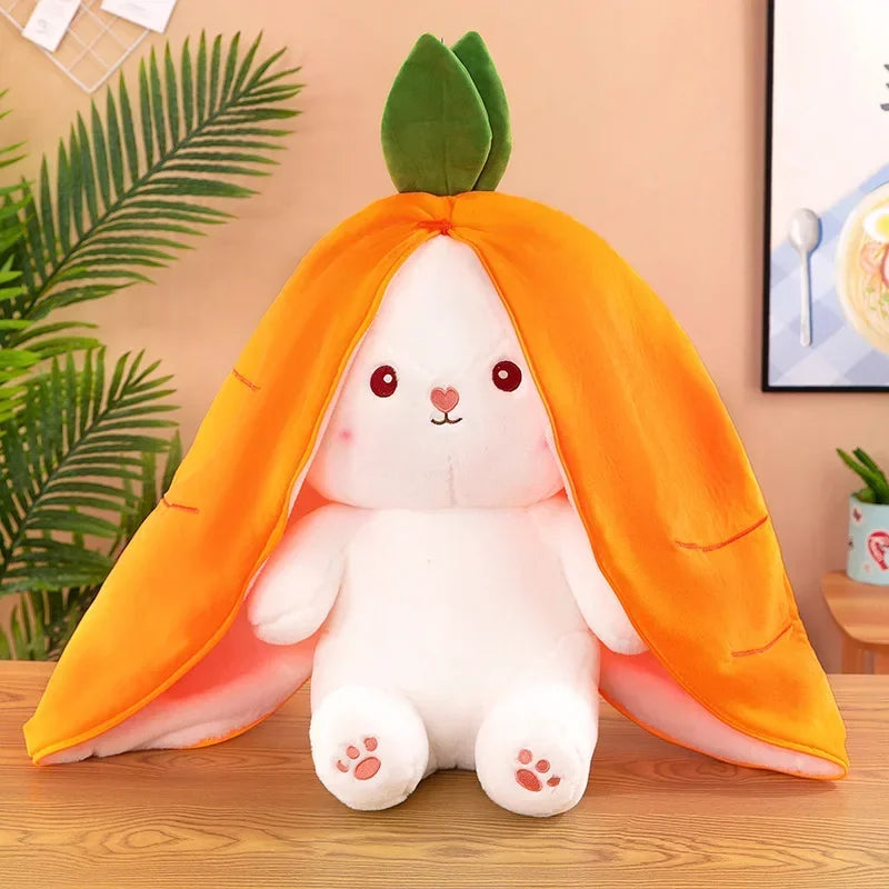 Rabbit Small Fruit Doll Bunny Stuffed Animal Patung Dolls Toys Gifts