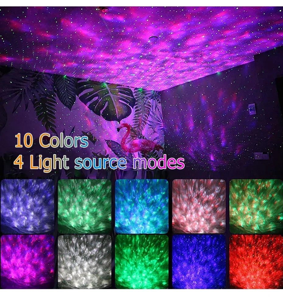 New LED Starry Galaxy Projector Night