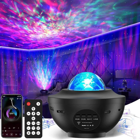 New LED Starry Galaxy Projector Night