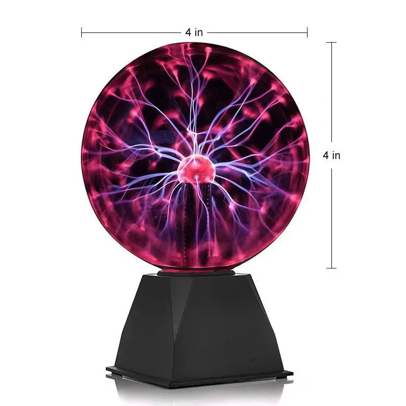 3 Inch Magic Plasma Ball Lamp Touch