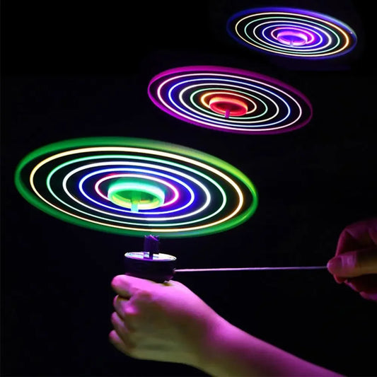 Kids Luminous Flying Disc Propeller Toys LED